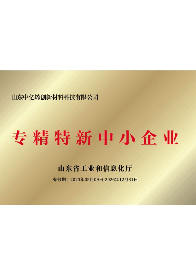 專(zhuān)精特新中小企業(yè)